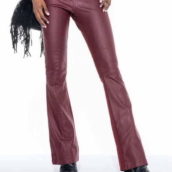Wilsons Leather Pants - SOLD 💕Vintage Wilson’s Maxima Burgundy Leather Pants